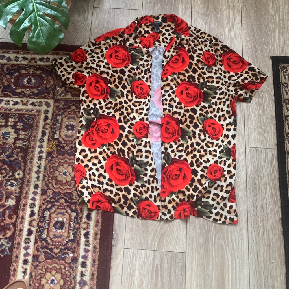Funky print top